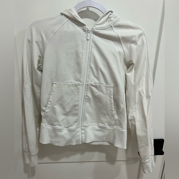 Lululemon white hoodie jacket - Picture 1 of 3